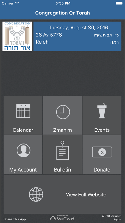 Or Torah Community App